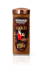 Glass Coffee Gold Kavanoz 100 gr.