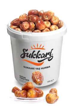 Sukkari Yaş Hurma - Kova 1000 gr.